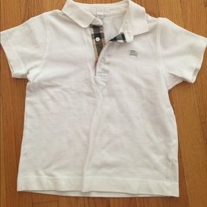 Kids Burberry shirt